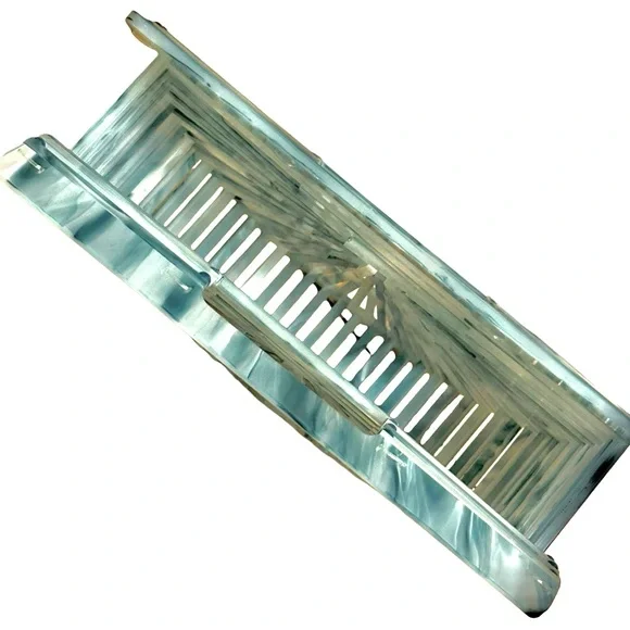 Cult Gaia Ark SEASPRAY color Acrylic Top Handle Bag - Picture 4 of 12